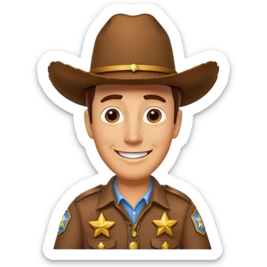 Sheriff Woody  sticker