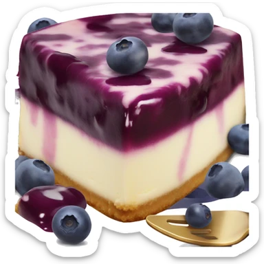 Blueberry Cheesecake  sticker