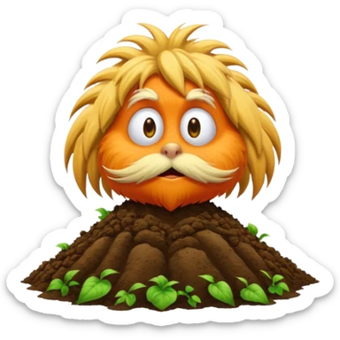 The Lorax with dihh sticker