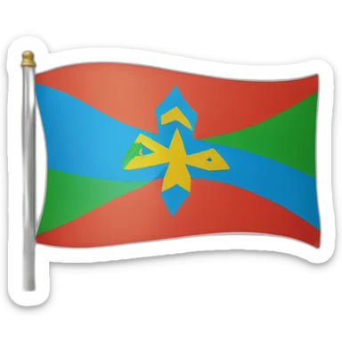 Flag amazigh sticker