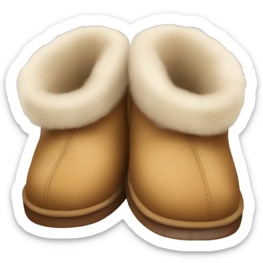 UGG slippers  sticker