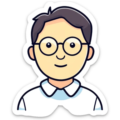 Tralarelo tralala con gafas sticker