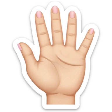 Pinky promise sticker