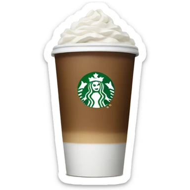 Starbucks coffee sticker