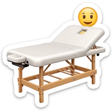 massage table sticker