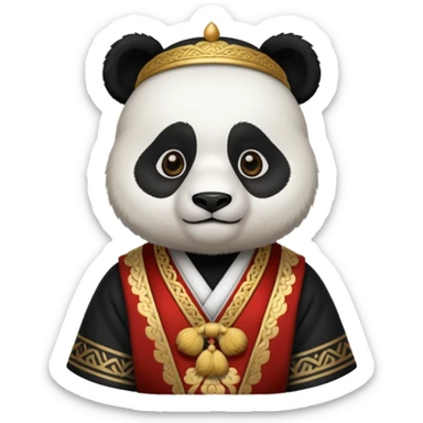 animal chinois dans le palais impérial sticker