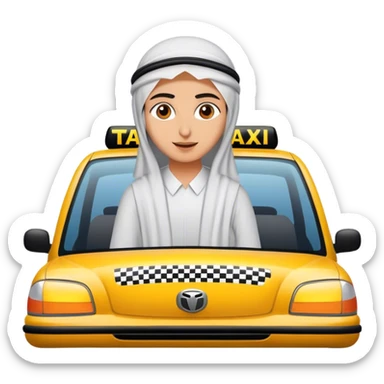 Terrorist in a taxi sticker
