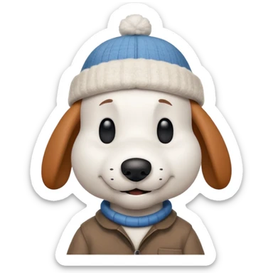 Olaf of snoopy sticker