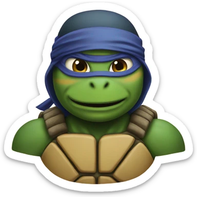 ninja turtle emoji sticker