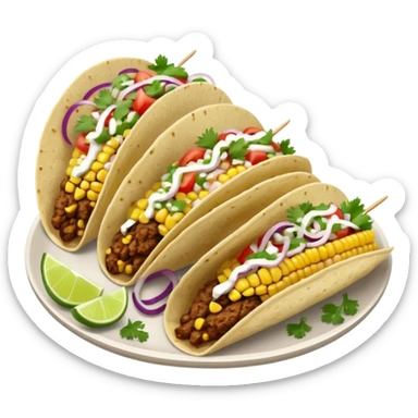 street tacos sticker