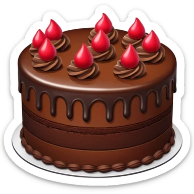Chocolate Cake  sticker