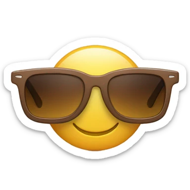 Chat avec des lunettes de soleil  sticker