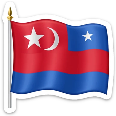 Flag of Balochistan. sticker