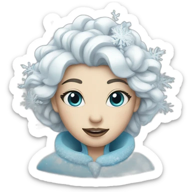 snow-queen sticker