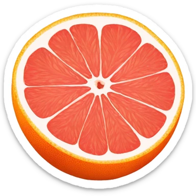  grapefruit sticker