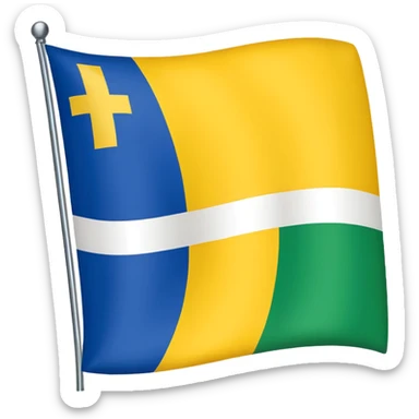 Create an emoji of independantists Guadeloupe flag it looks like the suriname one  sticker
