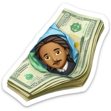 Ethiopia money sticker