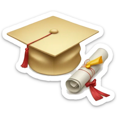 Diploma sticker