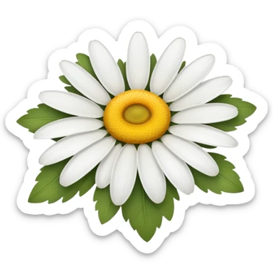 Cute simple Daisy sticker