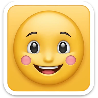 Smile emoji  sticker