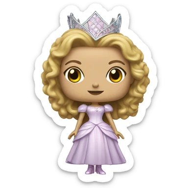 Glinda as a funko pop sticker
