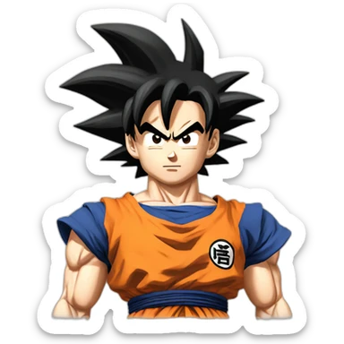 Goku super ssj sticker