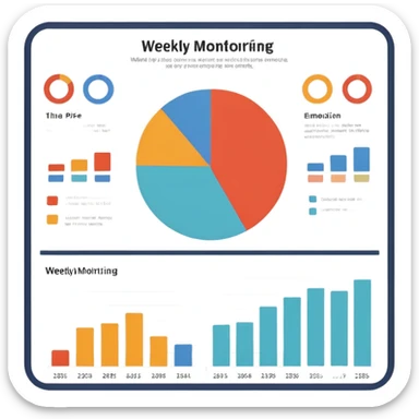 weekly monitoring sticker