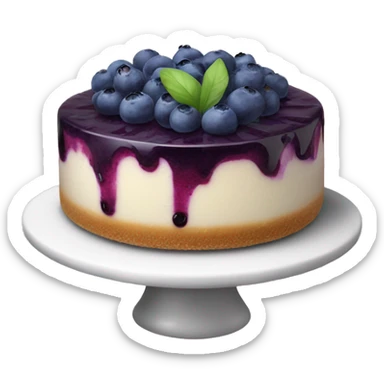 Blueberry Cheesecake  sticker