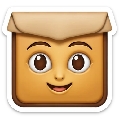 uma madeira com cara de sticker