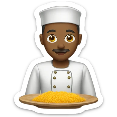 Ethiopia food sticker