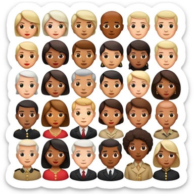 historical personalities sticker