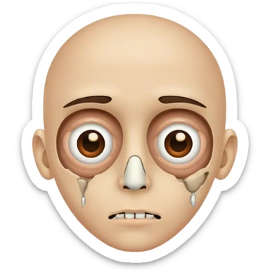 Remove my eyeballs from my face  sticker