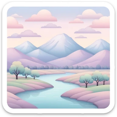 Gloomy pastel beautiful edgy aesthetic full scenic SCENERY sticker