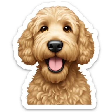 Goldendoodle sticker