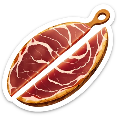 pata de jamón iberico sticker