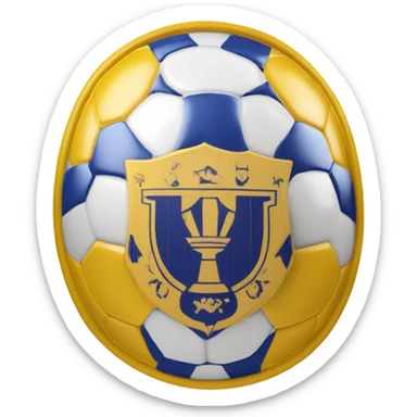 Escudo union deportiva almeria de futbol sticker
