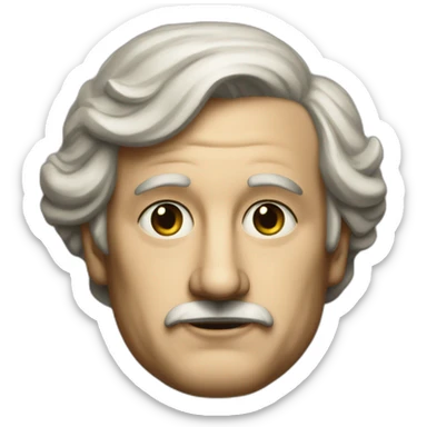 The Politic German Painter that was rejected from the arts academy and ended as a president on the 3 German Imperium sticker