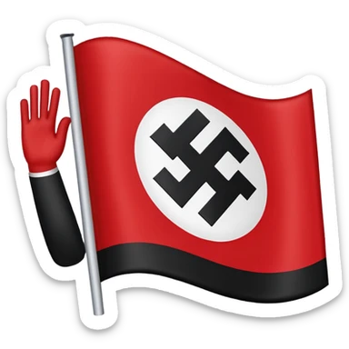 Nazi almayası sticker