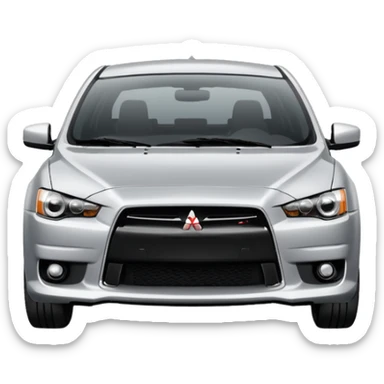 Mitsubishi lancer 10 sticker