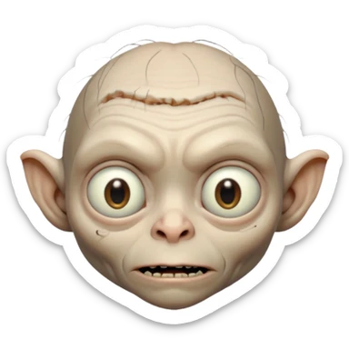 Gollum sticker