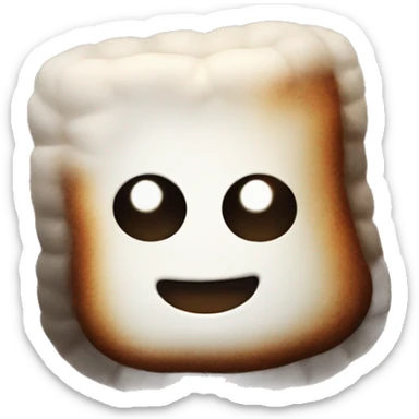Burnt marshmallows  sticker