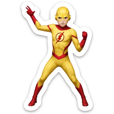 reverse flash sticker