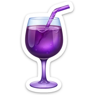 grape juice sticker