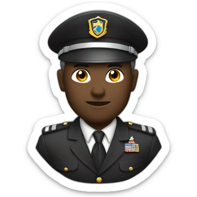 blitz the ambassador director black no hat sticker