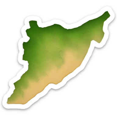 map of lebanon sticker