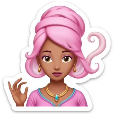 Female genie - pink smoke trail





































 sticker