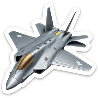 f22 raptor jet sticker