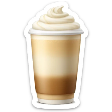 Blonde vanilla latte sticker