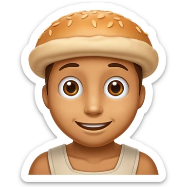 A friendly mascot for my food scanning app sticker