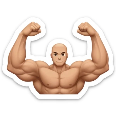 two arms with bent wrists sticker